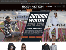 Tablet Screenshot of bodyaction.gr